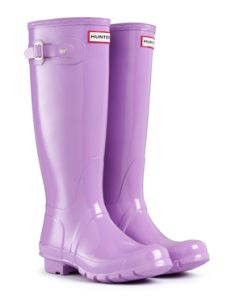 Lavender Hunter Boots